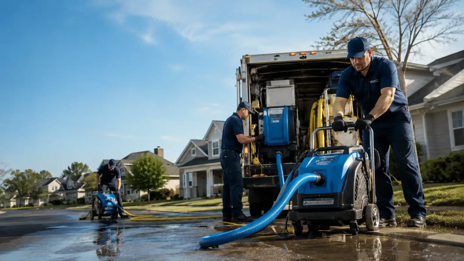 Flood Damage Cleanup in Five Points, CA